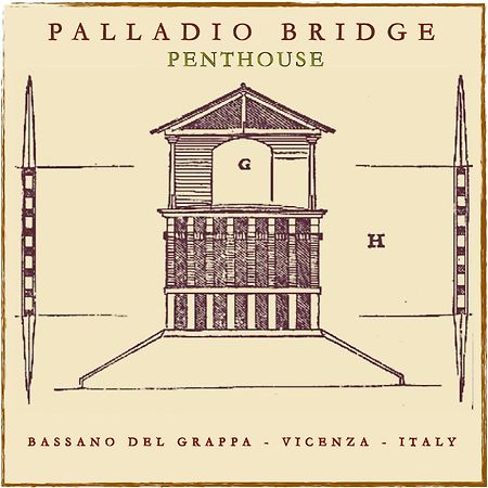Palladio Bridge Penthouse Leilighet Bassano del Grappa Eksteriør bilde
