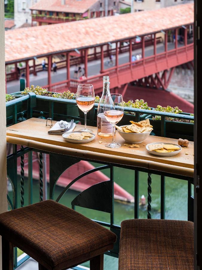 Palladio Bridge Penthouse Leilighet Bassano del Grappa Eksteriør bilde