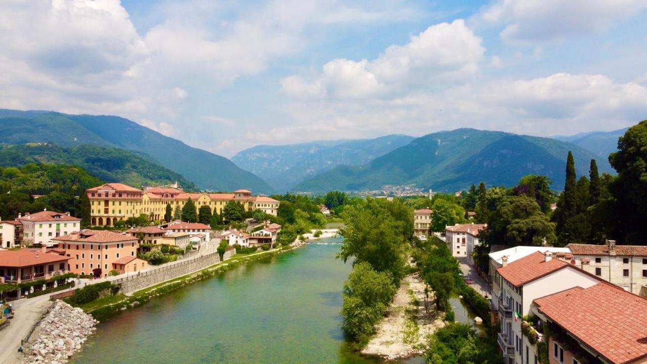 Palladio Bridge Penthouse Leilighet Bassano del Grappa Eksteriør bilde
