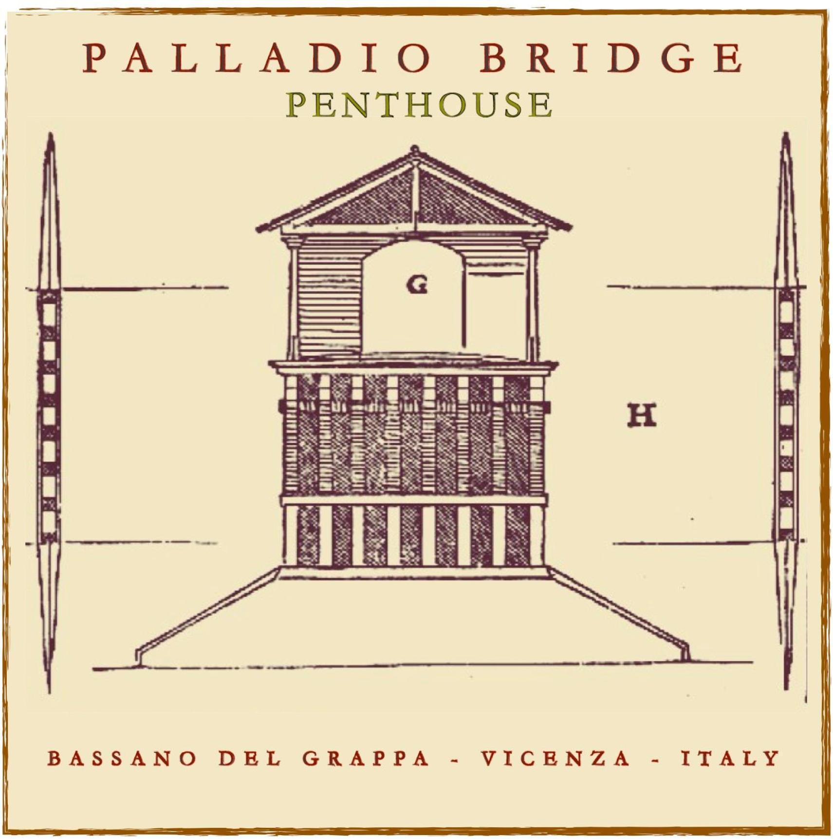 Palladio Bridge Penthouse Leilighet Bassano del Grappa Eksteriør bilde